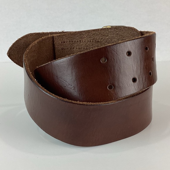 Linea Pelle Brown Leather Belt | Small - Picture 3 of 12